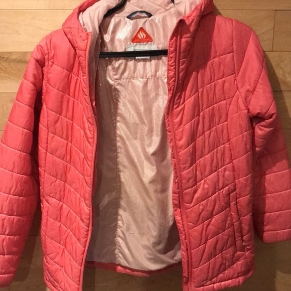Girls columbia coat pink size medium - Picture 3 of 9